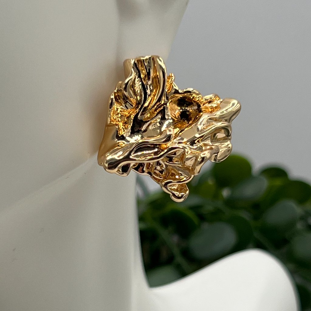 Amber Sceats 24k Gold Plated Reese Earrings 32$